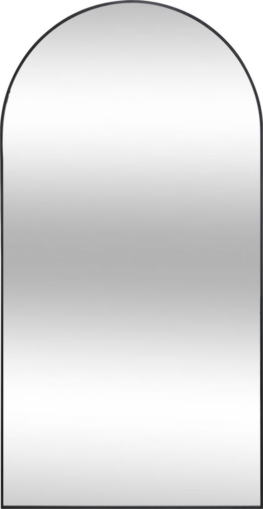 Duże metalowe lustro ścienne łuk ALICE, 91,3 x 177 cm Zdjęcie produktu 