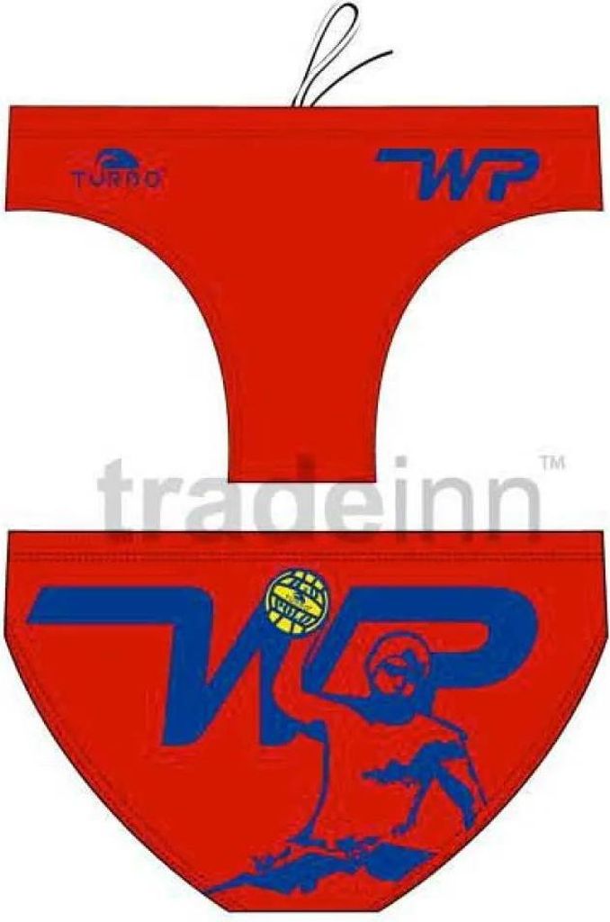 Turbo Player Badeslip Rot S Herren Rot S