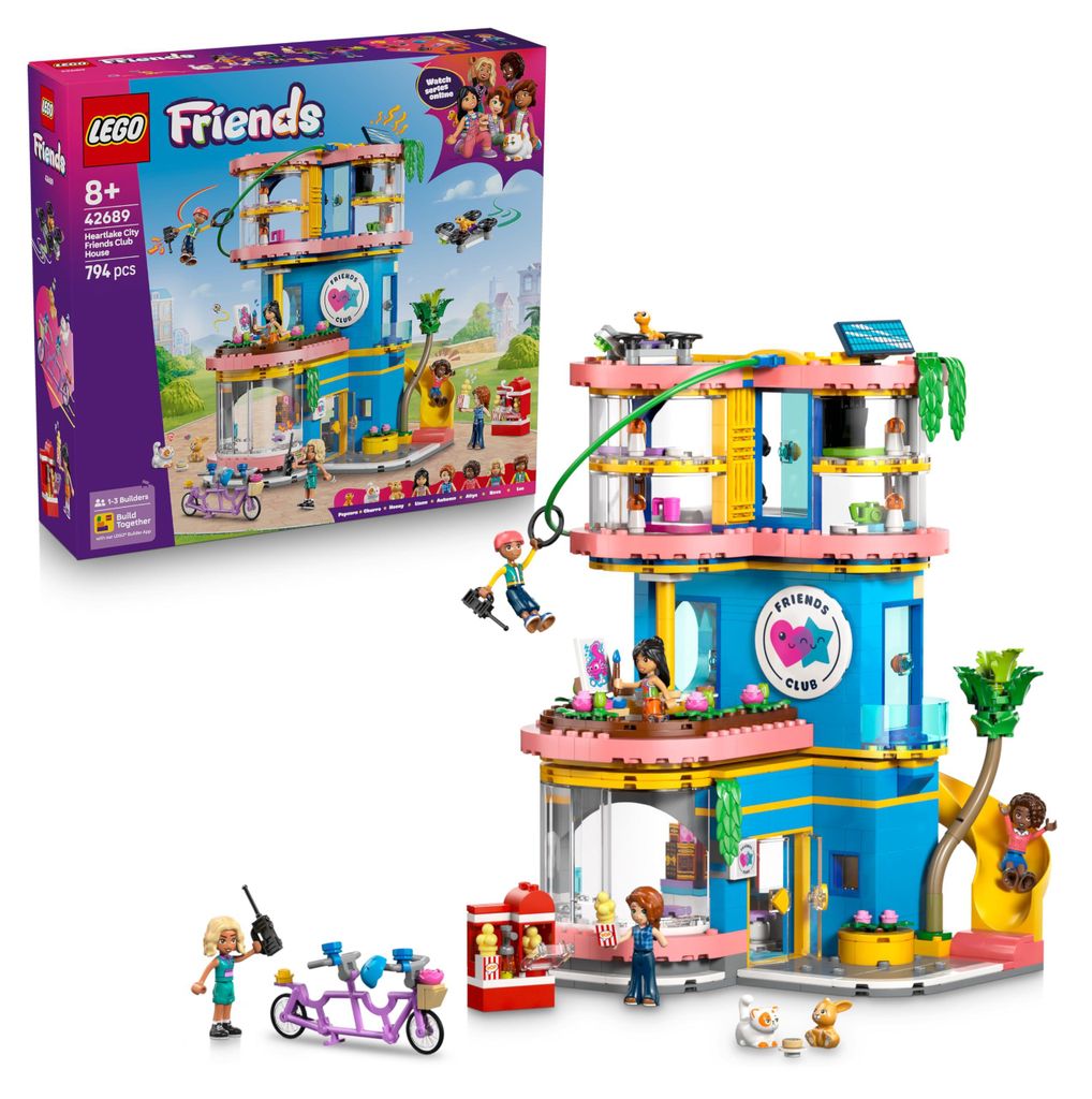 LEGO Friends Heartlake City Clubhaus der Freunde - Miniatur Produktbild 