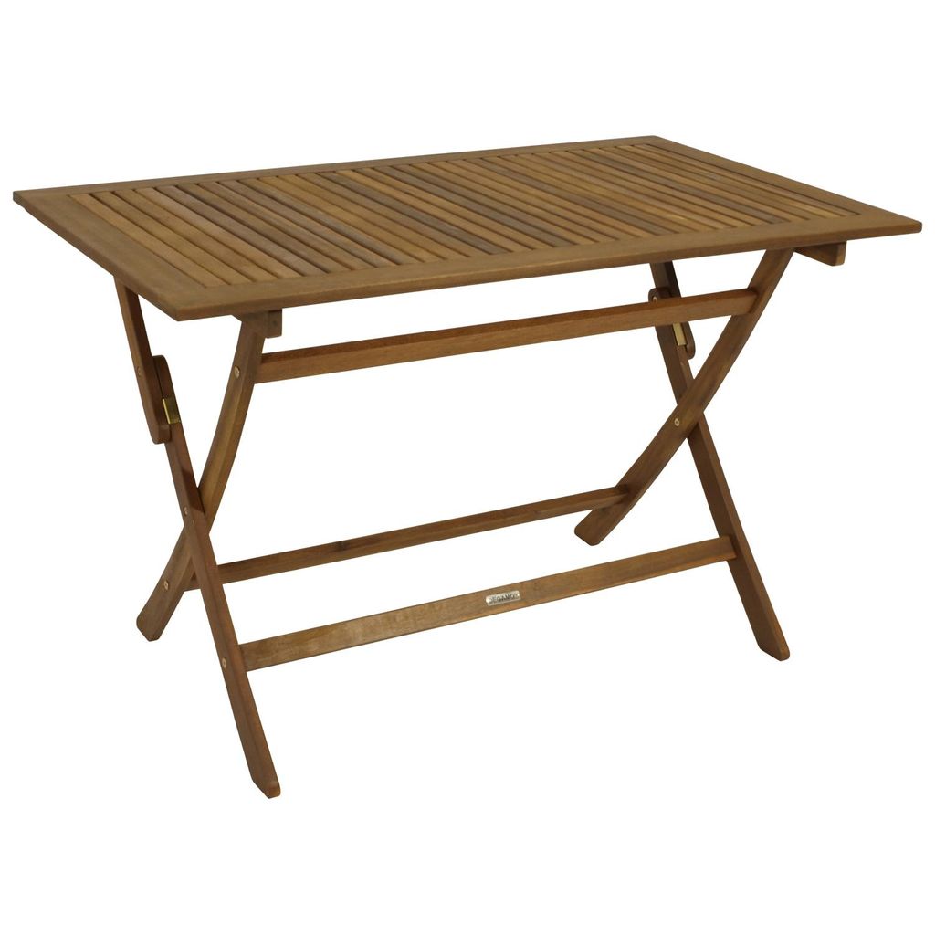 DEGAMO Gartentisch Klapptisch Holztisch TOBAGO 70x120cm Produktbild 