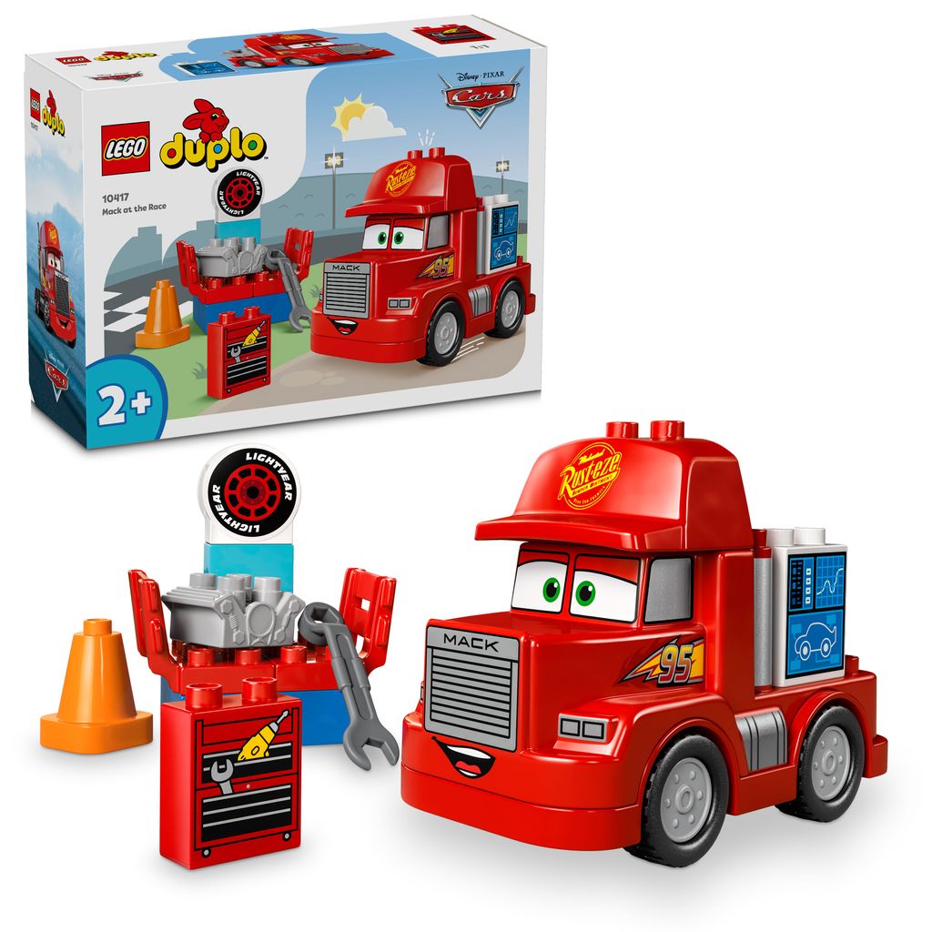 LEGO DUPLO Cars Mack Truck di Disney e Pixar in gara, set