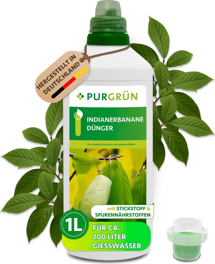 Purgrün Indianerbanane-Dünger 1 Liter,