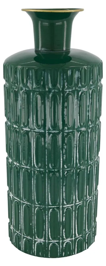 Vase incassable en métal vert foncé 39cm Dijk Natural Collections ø16cm