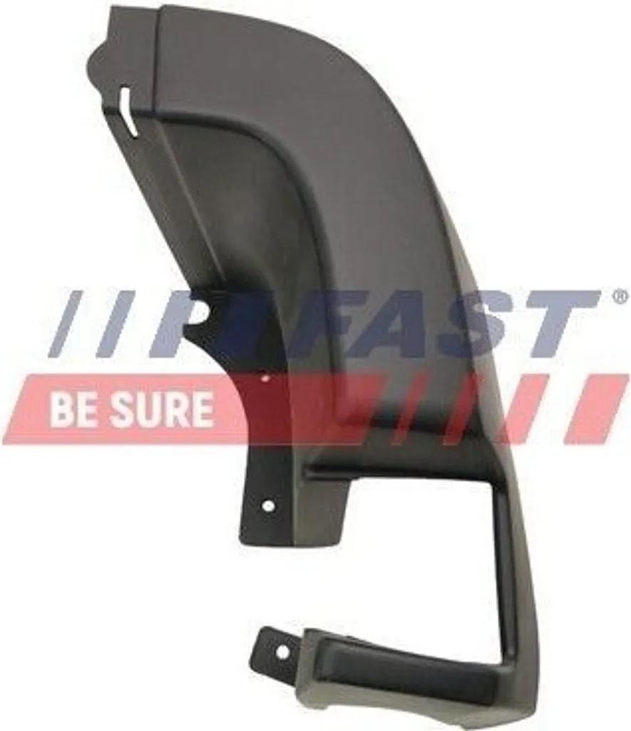 Pare-chocs Arrière Gauche pour Transit V363 - Protection Plastique Grise