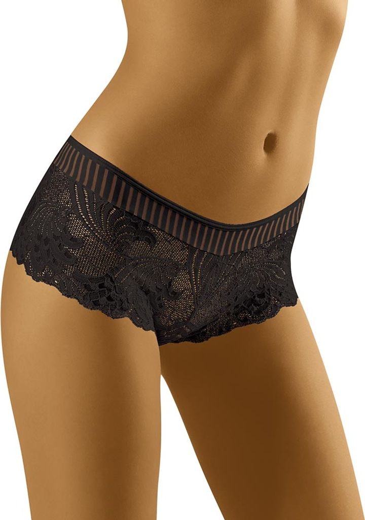 Wolbar Elegante Damen Shorts Aus Spitze WB04, Schwarz, S