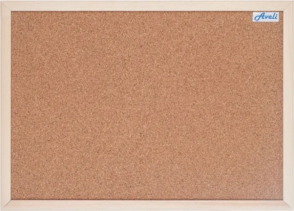Tableau en liège 90x60 cm cadre bois durable, surface auto-régénérante - 5