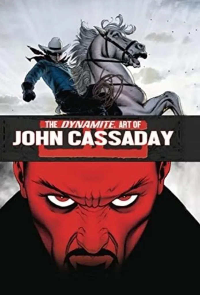 Livre de collection John Cassaday avec illustrations rares Dynamite