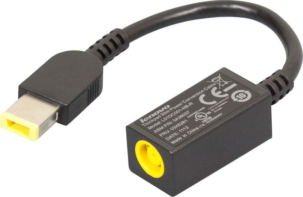 Lenovo Spare ThinkPad Slim Power Conversion Cable (03X6261)