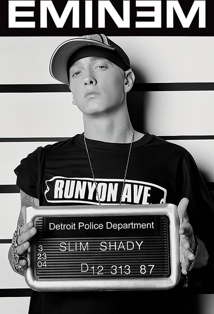 Pyramida Eminem Mugshot Poster 61x91,5cm. Obrázek produktu 