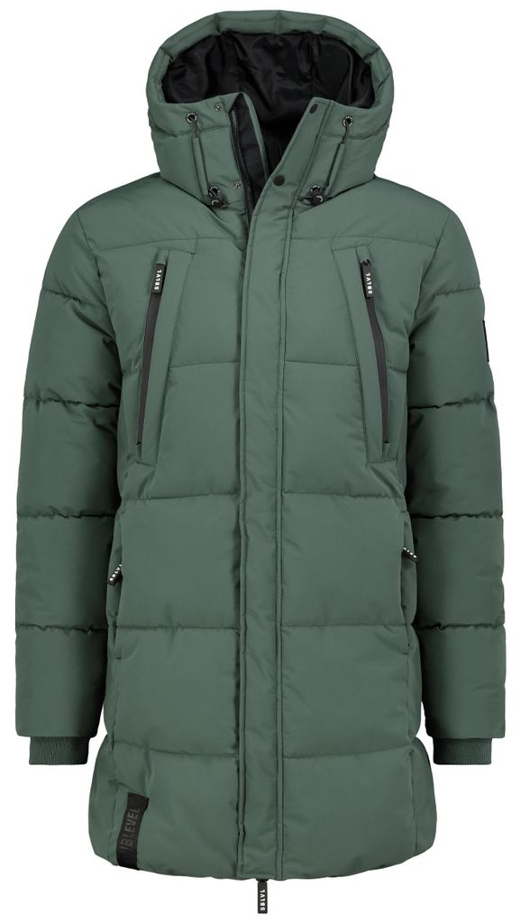 Sublevel Stylische Winterjacke mit abnehmbarer Kapuze Produktbild 