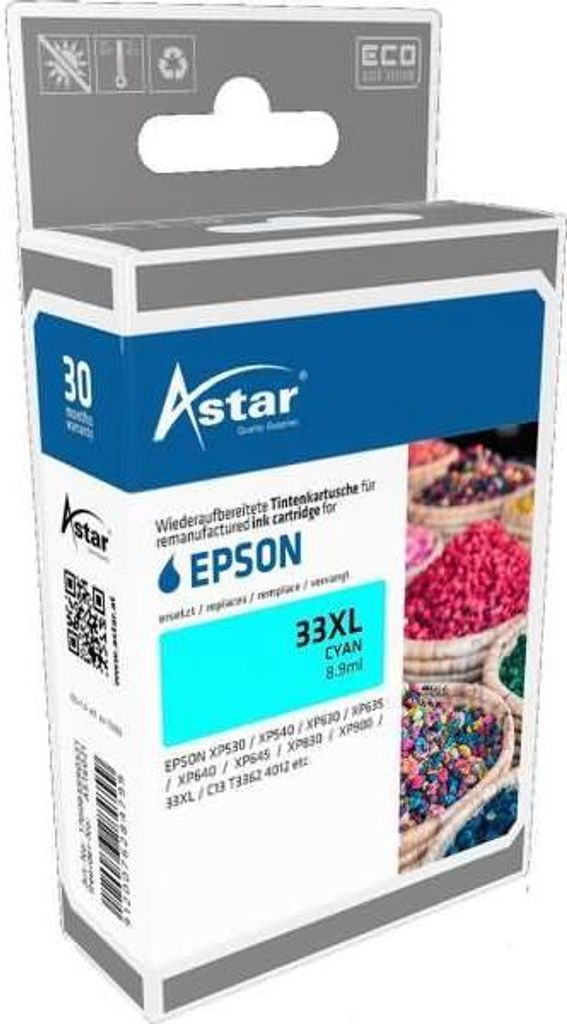 Tintenpatrone Astar AS16021 cyan