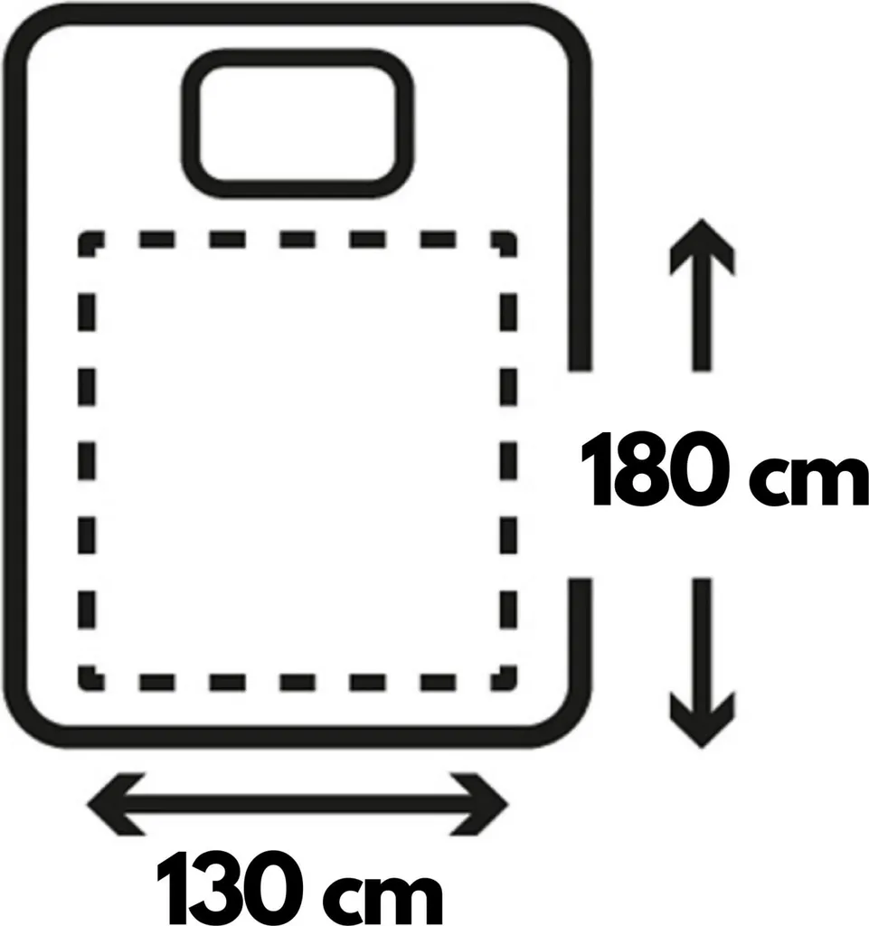 Coperta Termica Steinborg 180x130 | 160W Potenza e Timer Sicurezza - 3