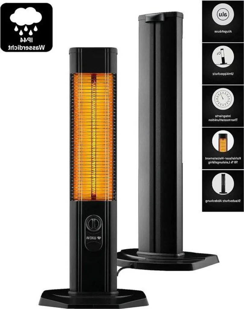 Chauffage Infrarouge de Jardin 2000W : Restez au Chaud en Terrasse