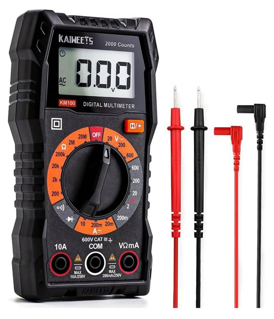KAIWEETS KM100 Digitálny multimeter, voltmeter, AC/DC Obrázok produktu 