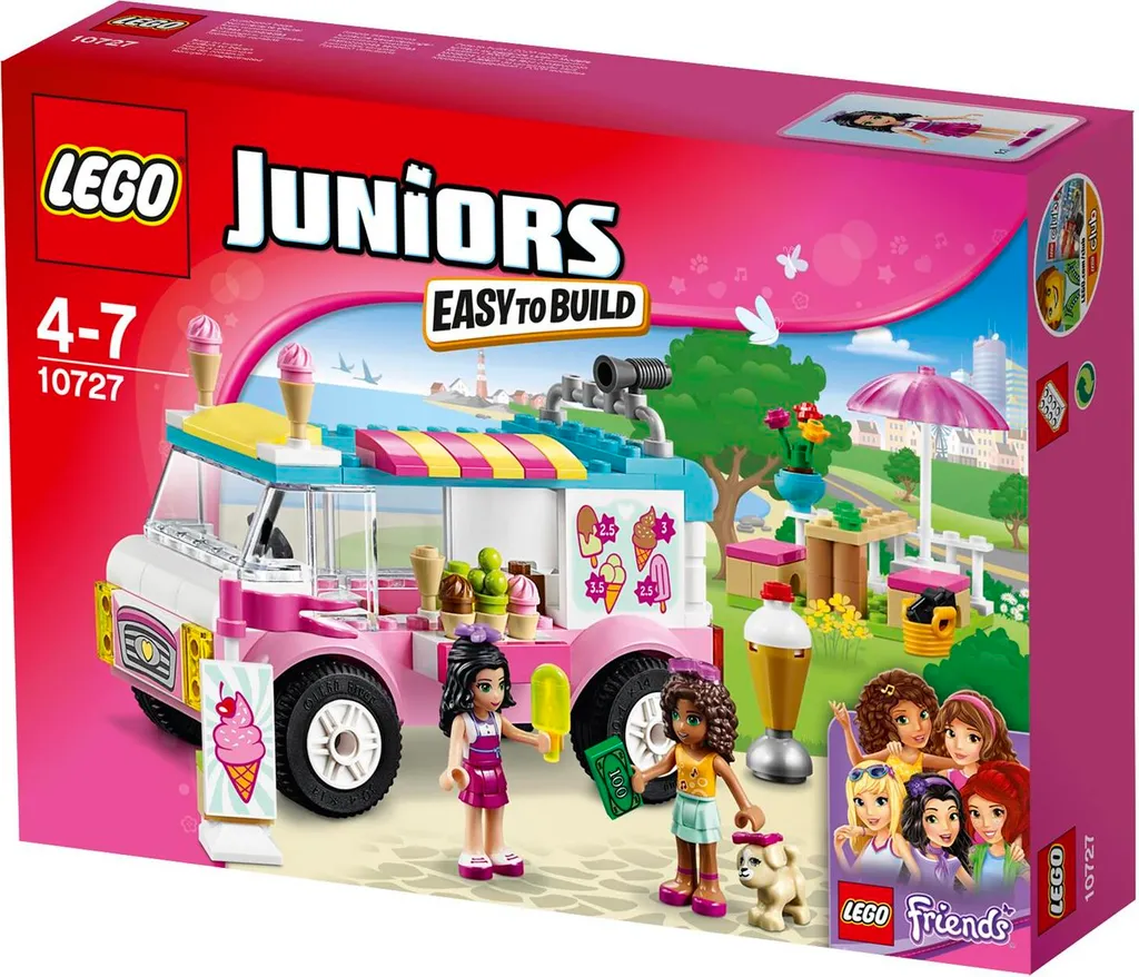 Jeu de construction Camion de Glaces LEGO Juniors 10727 avec figurines - 4