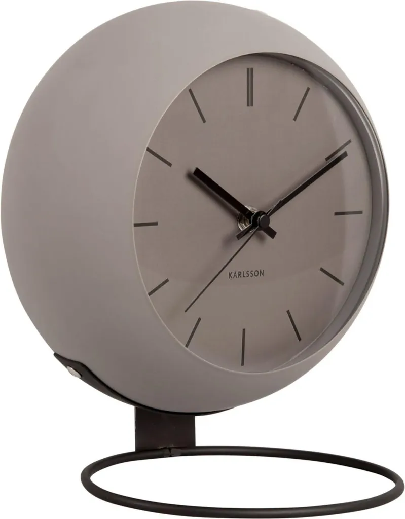 Horloge Silencieuse Karlsson Nirvana Globe pour Bureau et Table de Nuit