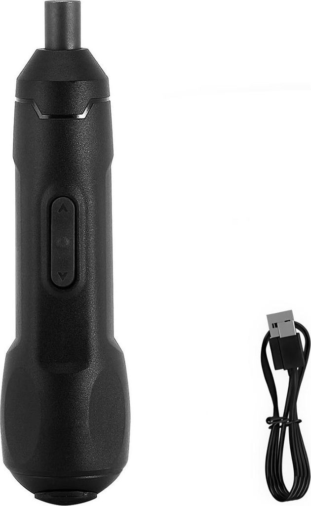 Elektrischer 3.6V Akkuschrauber, 2-in-1 Auto/Handbetrieb, 800mAh Akku, Type-C Ladeanschluss, 220 U/min, inkl. Bit-Set für Heimwerker & Alltag