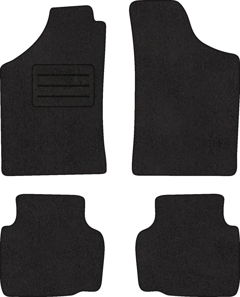 Set Tappetini Auto su Misura Mitsubishi L200 2001-2006 Velluto LUX - 2