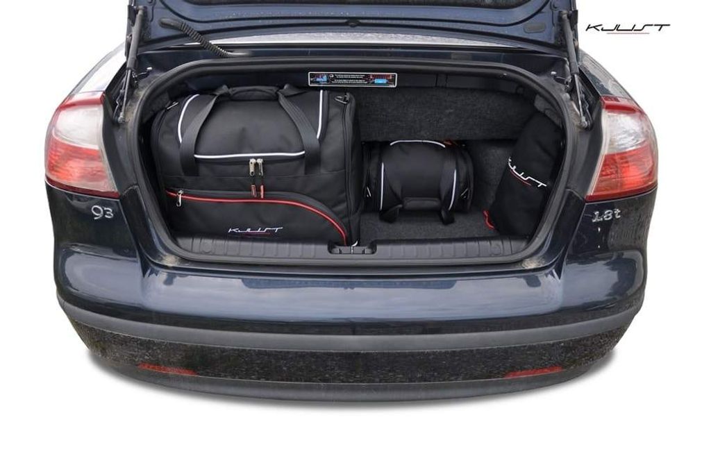 J&J Automotive | Sada 4ks cestovních tašek AERO pro SAAB Obrázek produktu 