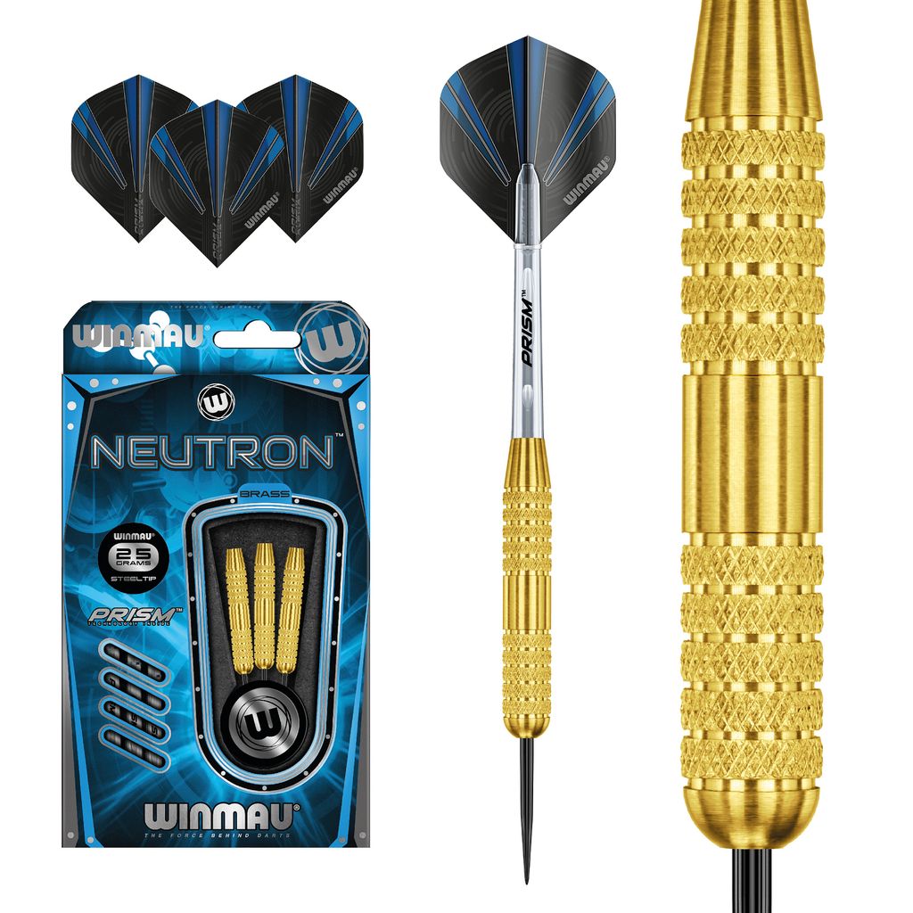 Winmau tron 3 Brass - Steeldarts Produktbild 