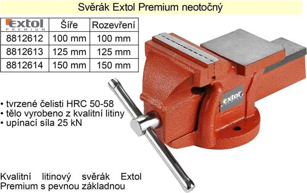 Serre-joint anti-glissement 8kN pour Maintien de Charges de 45 kg