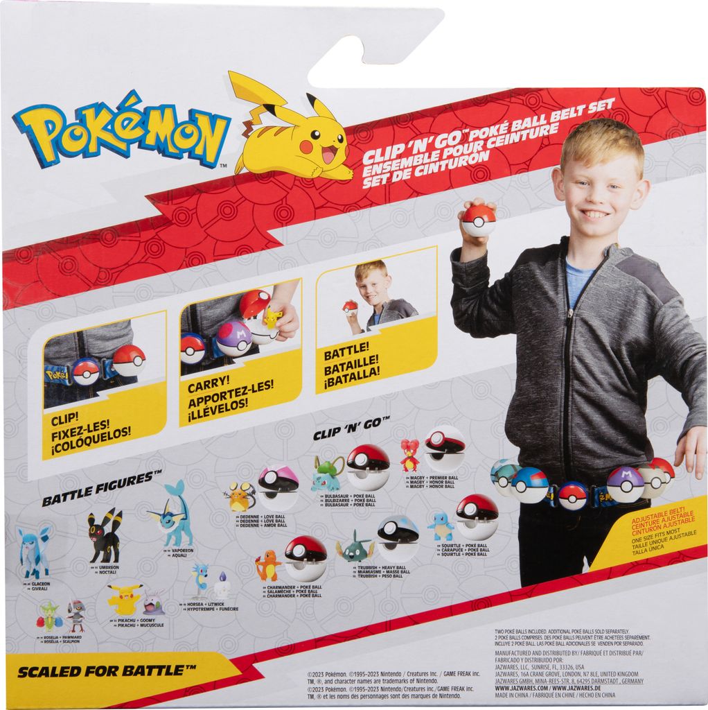 Jazwares Spiel Seturon Set Poké Ball. Luxusball & Pokémon Produktbild 5