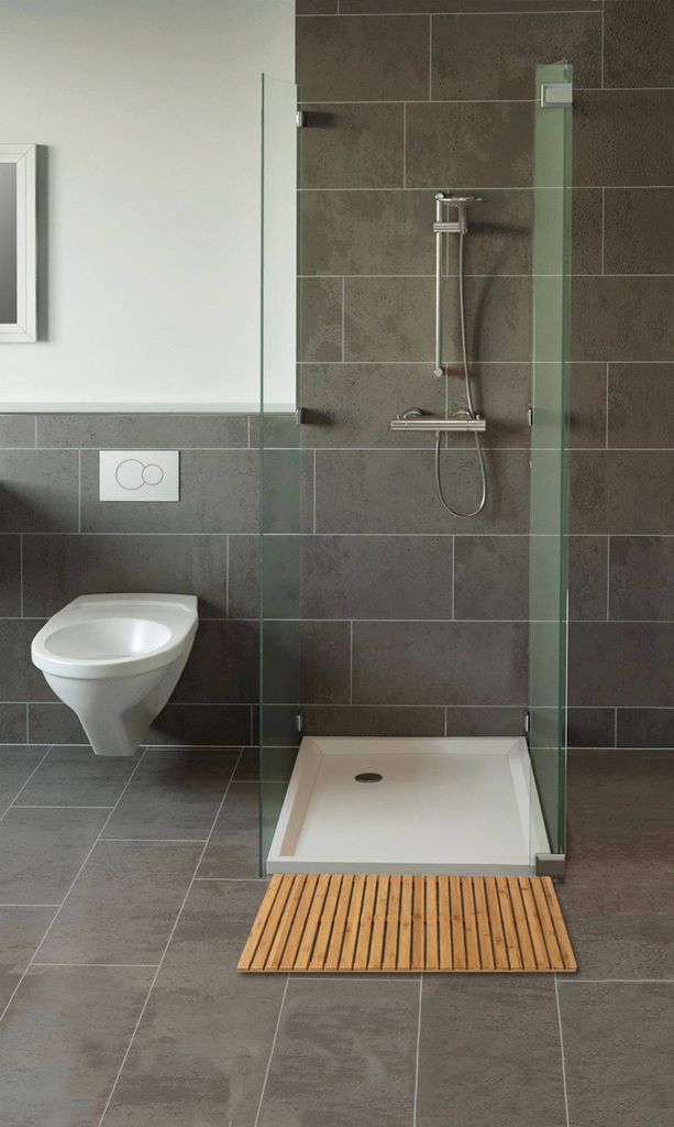 WENKO Baderost Indoor Outdoor Bambus Vorleger 100x50 cm Produktbild 9