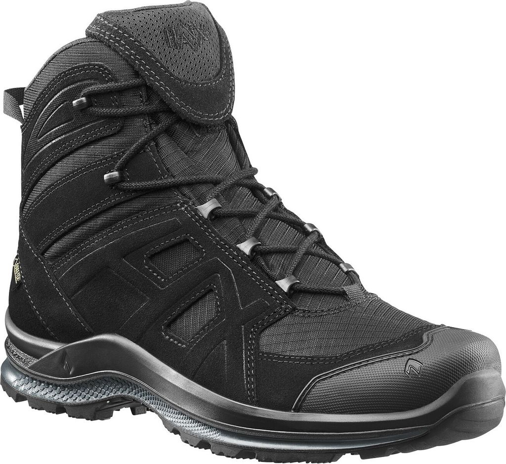 HAIX Freizeitstiefel Black Eagle Athletic 2.0 V GTX O2 nach EN ISO 20347:2012 O2 HRO HI CI WR FO SRC schwarz Größe UK5.5/EU39