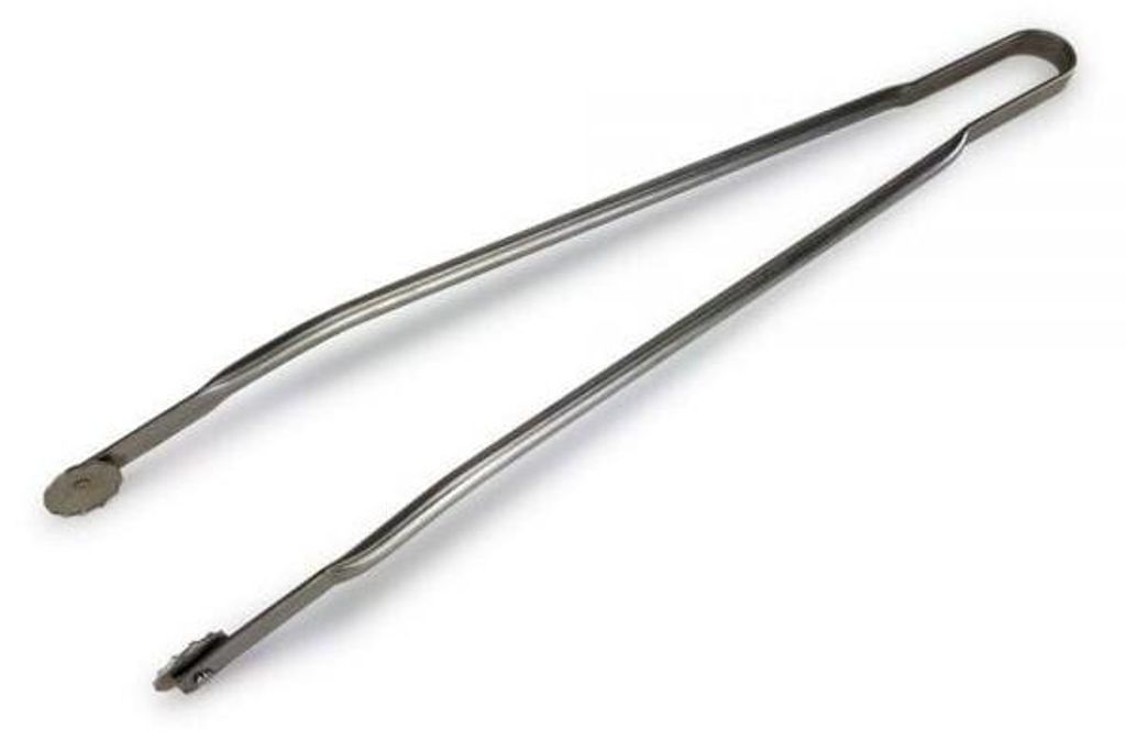 Stück Grillzange Roulette, 50 cm lange Wurstwendezange mit Roulette-Funktion, geeignet zum Grillen, Kochen und für Buffets im Freien