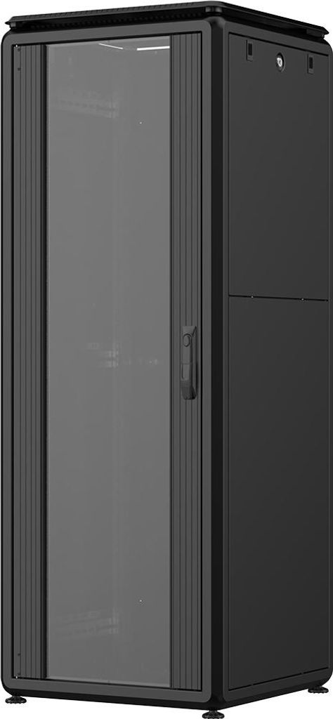 Rockstable 32HE 19 Zoll 600x600x1583mm (BxTxH) Serverschrank | Netzwerkschrank Glastür - Premium Line