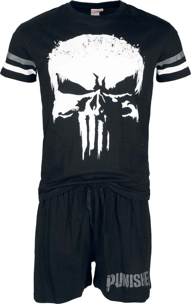 The Punisher Schlafanzug Herren The Punisher - Skull Produktbild 