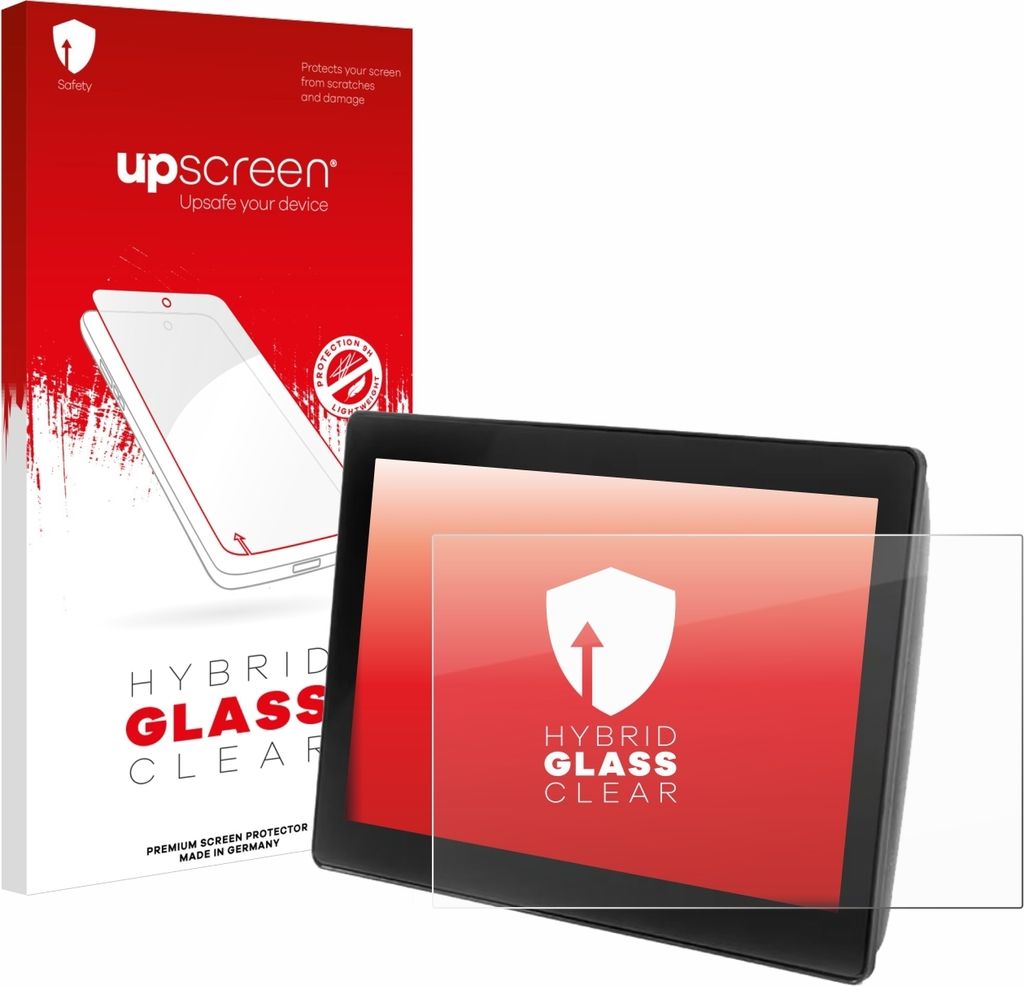 upscreen Schutzglas für John Deere G5 Plus Universal 12.8" Schutzfolie Panzer Folie Glas Display Schutz klar