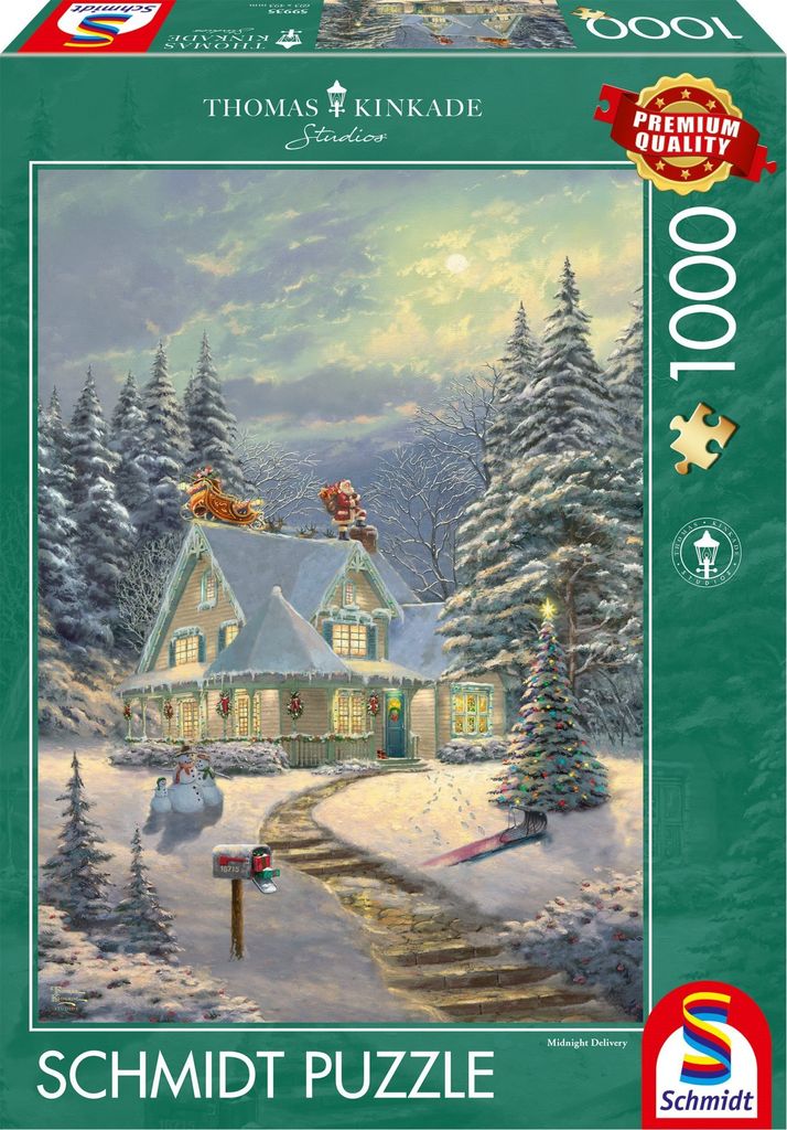 Schmidt Spiele Am Heiligabend, 1000 Stück(e), Landschaft Produktbild 