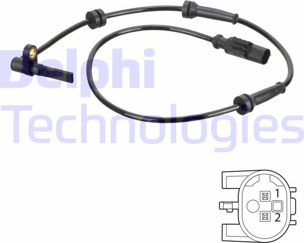 DELPHI SS20579 Raddrehzahlsensor OE 46837685 kompatibel mit Punto