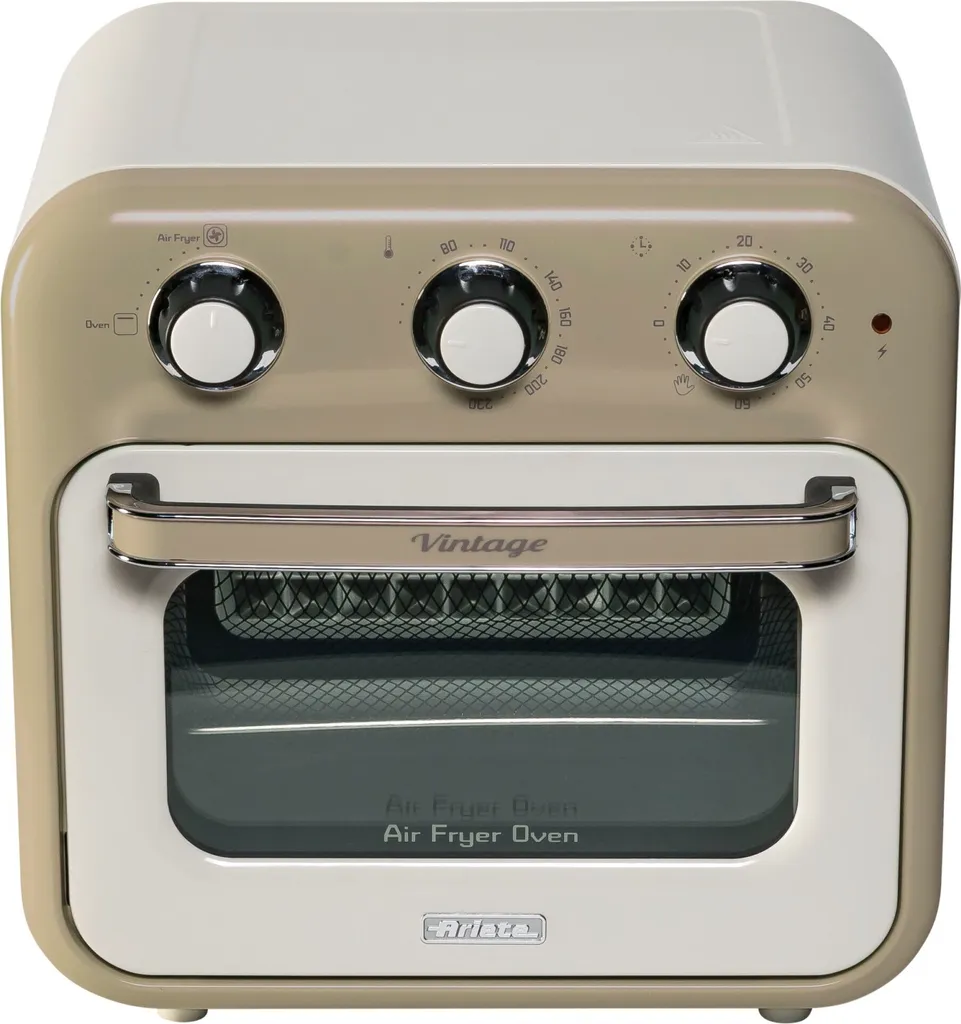 Ariete 4632 Friggitrice Aria e Forno Vintage Beige per Famiglia 16L