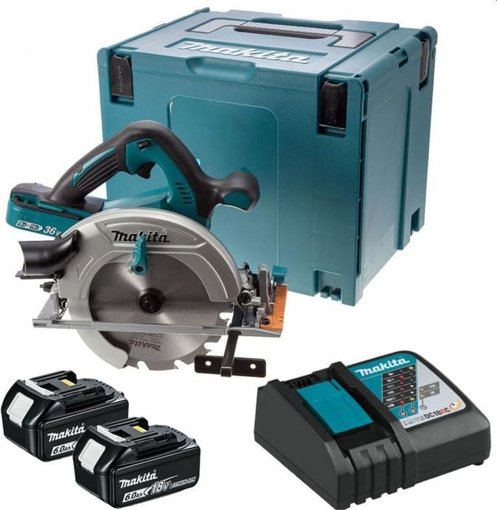 Kreissäge 36V LXT Ø190 mm (2x6,0 Ah) in MAKPAC- MAKITA DHS710RGJ