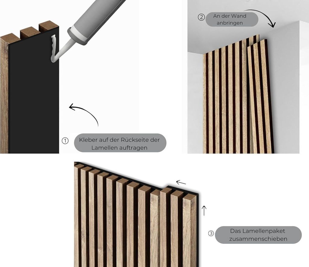 MEBANO. Akustikpaneele Holz 240 x 53 cm, | Kaufland.de