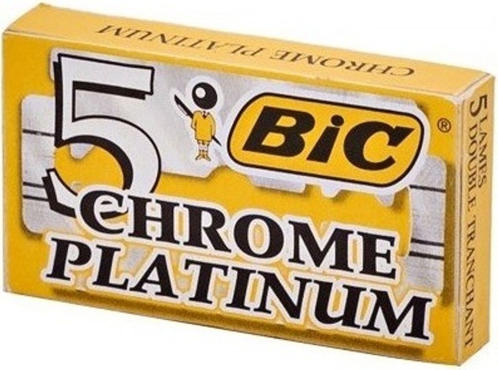 Bic Chrome Platinum 5 Lame da barba, 5 pezzi (PRODOTTO Immagine del prodotto 