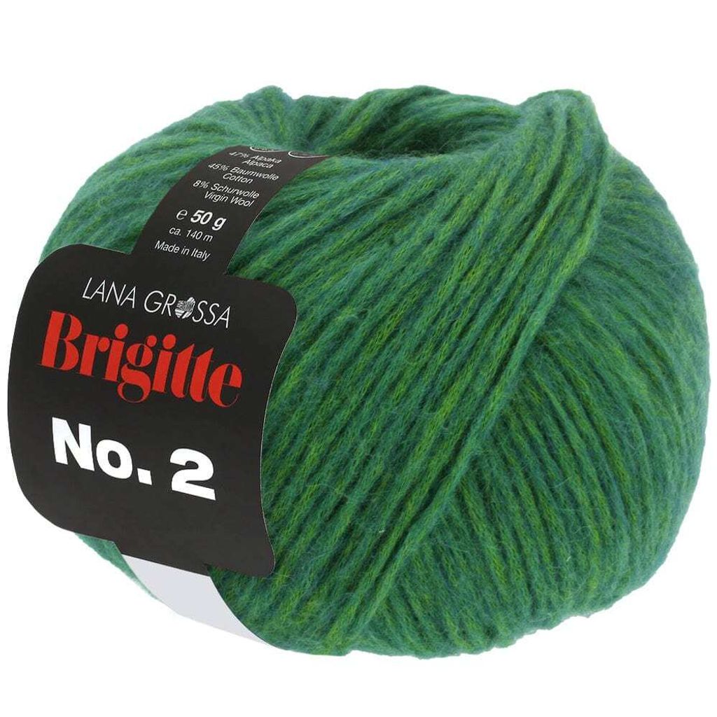Lana Grossa - Brigitte No. 2 0050 opalgrün Produktbild 