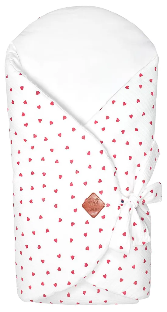Turbulette d'emmaillotage Lovio Sevira Kids rouge - Nid d'ange 0-6 mois