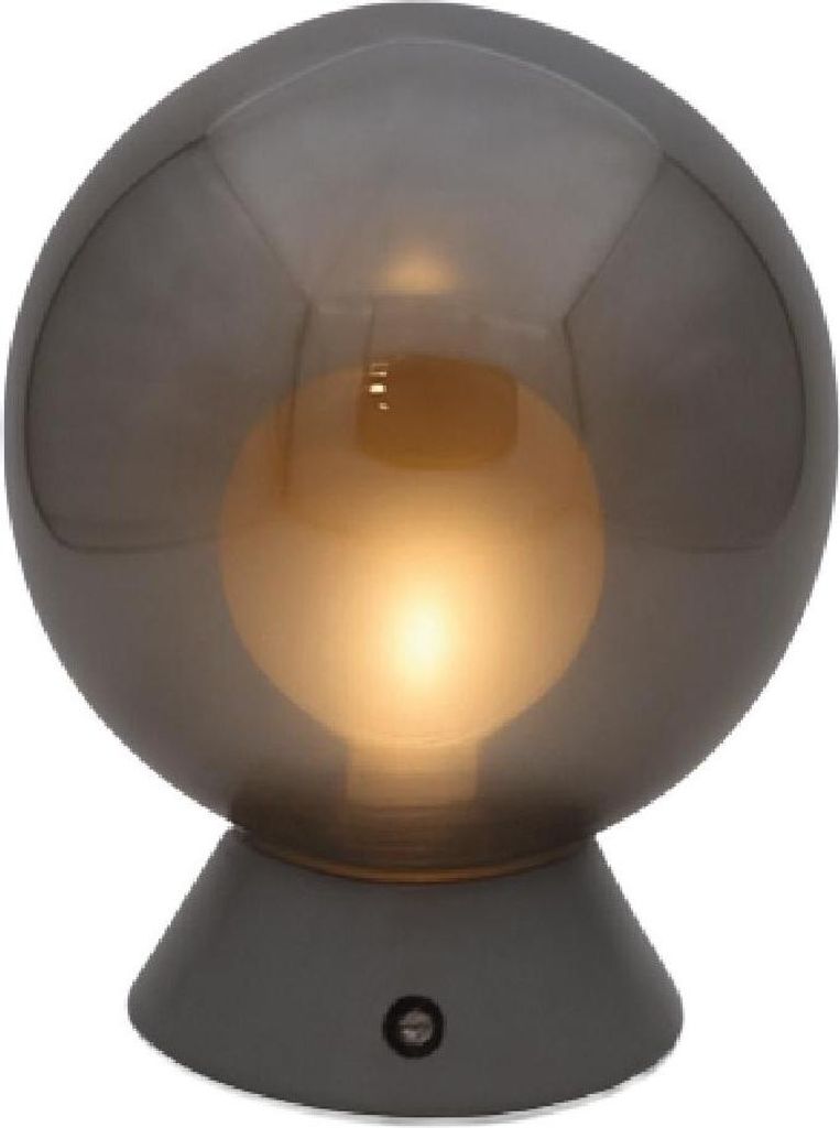 Luxus - Touch-Tischlampe - Nora - Silber - H19 x Ø15