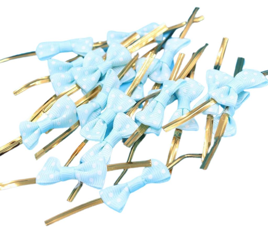 100 Stück/Set flexibler, biegsamer Verpackungsdraht zum Binden von Geschenken und Brottüten