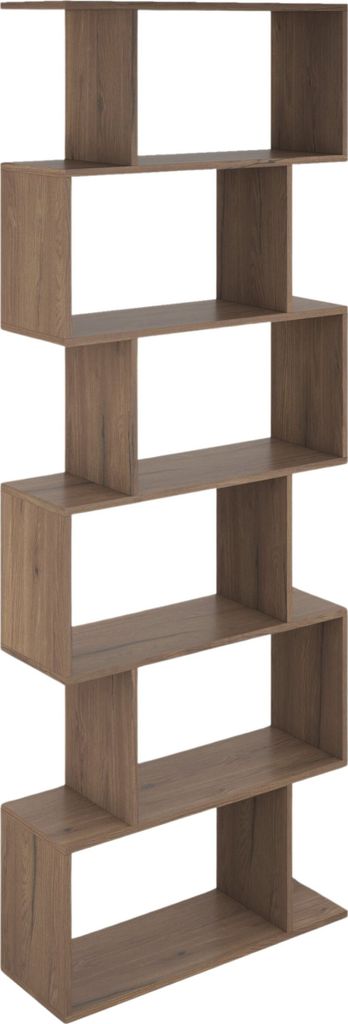 YUMEBLY Bücherregal mit 6 Ebenen | Standregal 70x191x24 cm Produktbild 