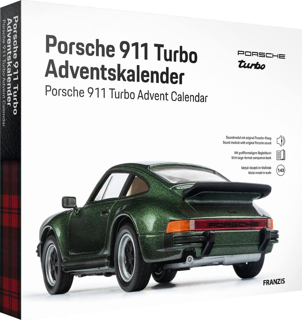 FRANZIS 67221 - Porsche 911 Turbo Adventskalender Produktbild 