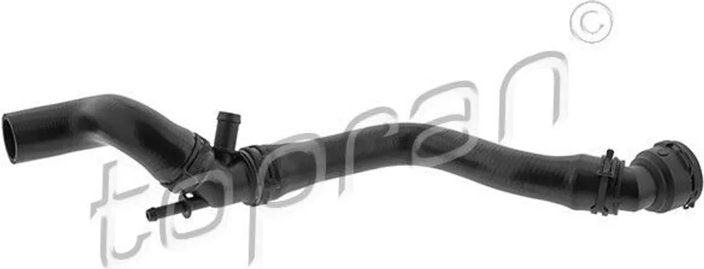 Tuyau de radiateur TOPRAN 114 134 supérieur pour Golf 4 et Audi A3 8L
