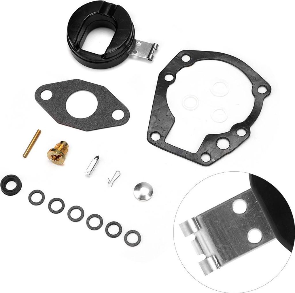 Carburetor Carb Reparatur -Wiederaufbau -Kit für Johnson Evinrude 1,5 PS 2HP 3 PS 4 PS