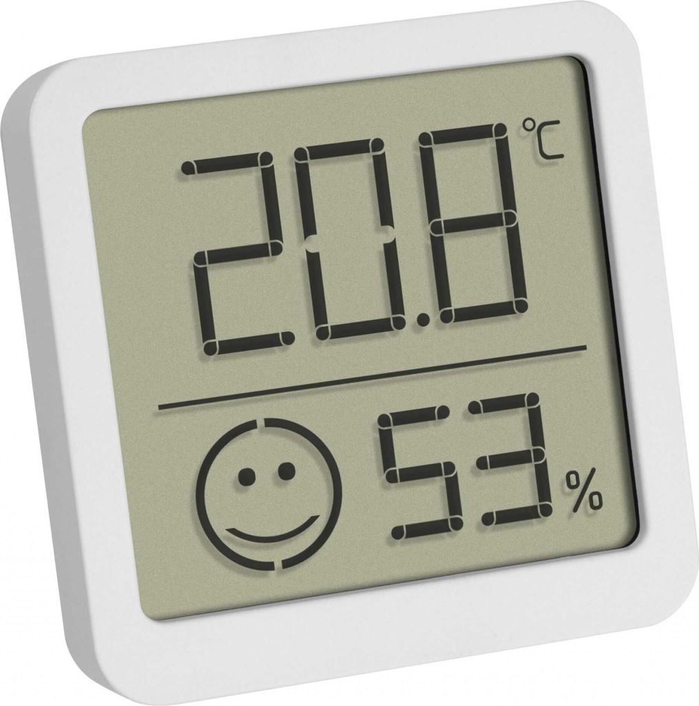 TFA 30.5053.02   weiß Digitales Thermo Hygrometer Produktbild 