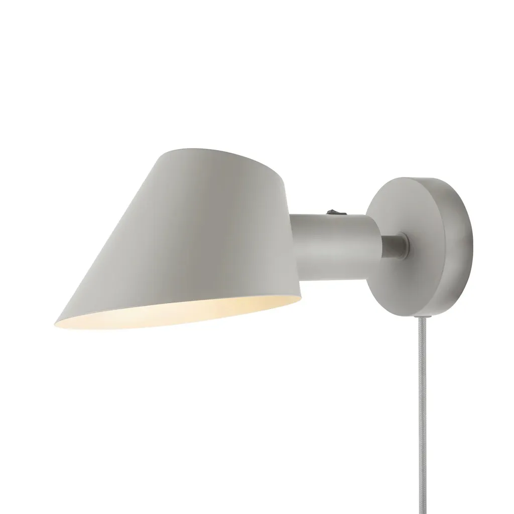 Applique Stay Short Nordlux grise pivotante avec variateur intégré