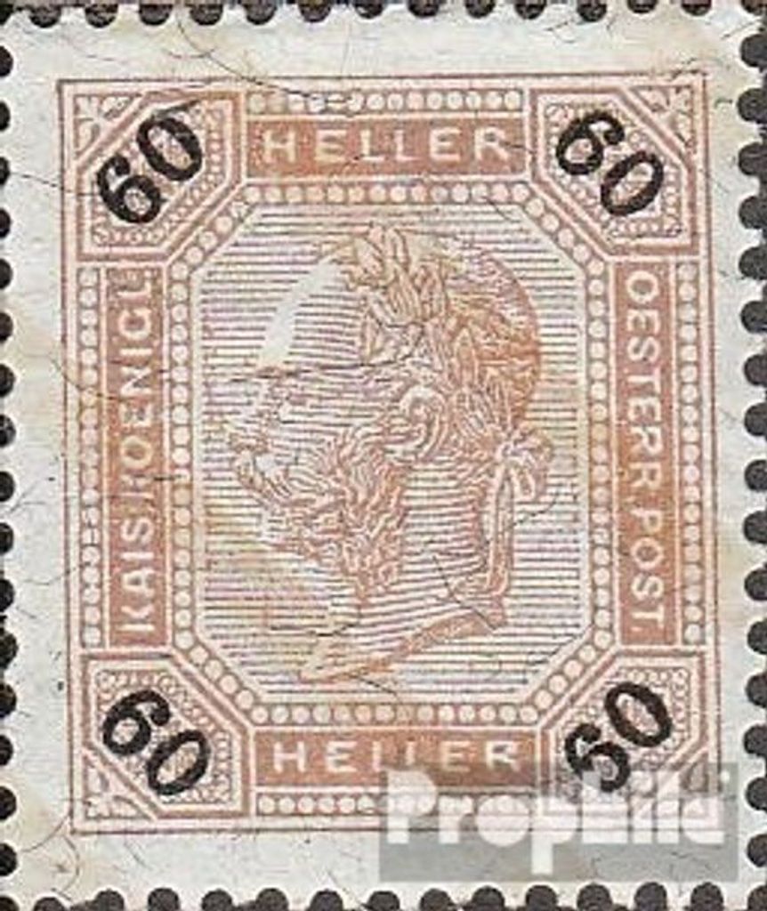 Briefmarken Österreich 1901 Mi 96 gestempelt Franz Joseph