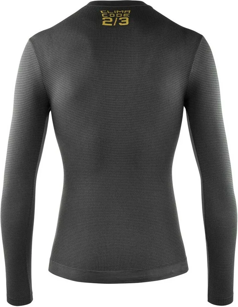 Assos 2/3 P1 Baselayer manches longues : Adieu l'humidité à vélo !